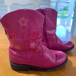 Cherokee Pink Cowgirl Boots